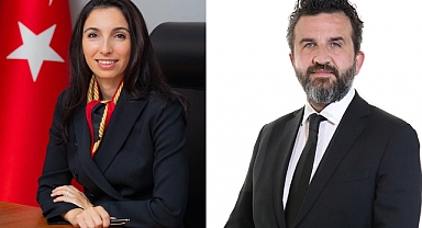 MİB Başkanı Burak Yakın ve TCMB Başkanı Hafize Gaye Erkan Ankara'da Bir araya geldi