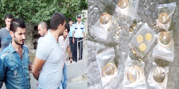 Altın hırsızlarına operasyon