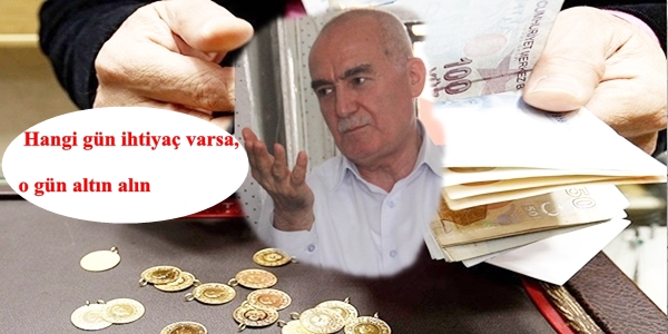 Uzmanından ''altın'' açıklama