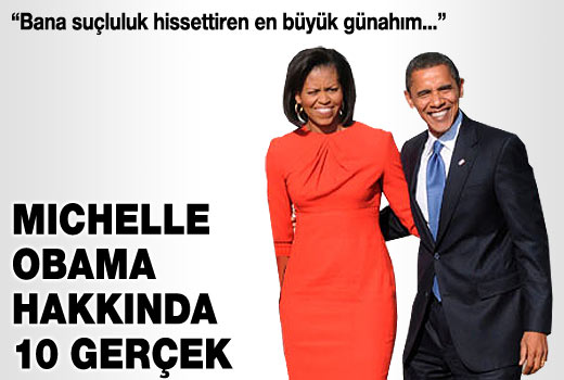 Michelle Obama hakkındaki 10 gerçek