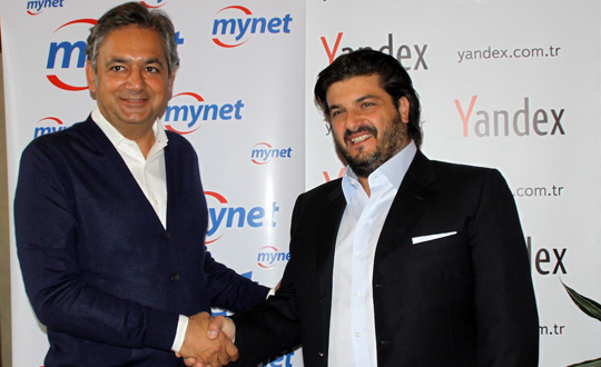 Yandex'in Türkiye şovu Mynet'le devam ediyor