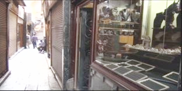 Kahire'nin 'Kapalı Çarşısı' turistsiz kaldı (Özel)