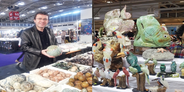 Avrupanın En Büyük Mineral ve Mücevher Taşları Fuarı Münih'te Yapıldı