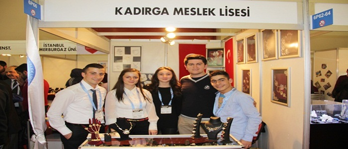 Kadırga Meslek Lisesi'nin El Emeği Fuar'daydı
