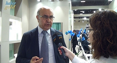 Ariş Pırlanta Y.K.B Kerim Güzeliş, 53. Istanbul Jewelry Show'da Haber Gold'a Konuştu